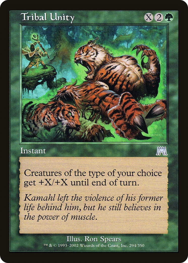 {C} Tribal Unity [Onslaught][ONS 294]