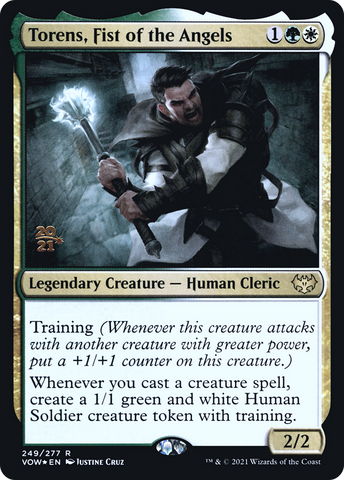 {R} Torens, Fist of the Angels [Innistrad: Crimson Vow Prerelease Promos][PR VOW 249]