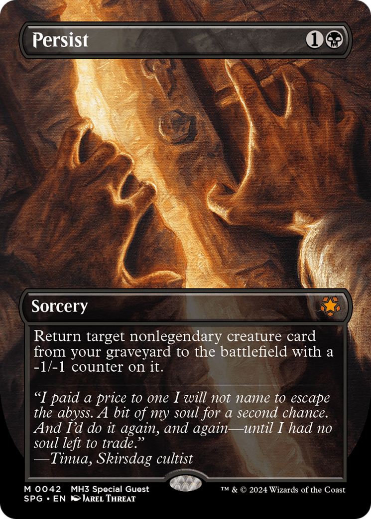 {R} Persist (Borderless) [Modern Horizons 3 Special Guests][SPG 042]