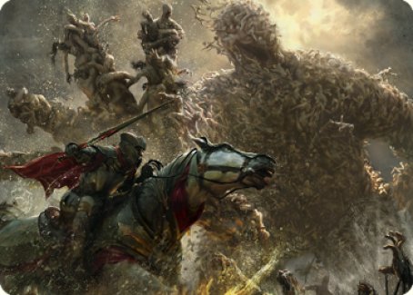 {A} Writhing Necromass Art Card [Dominaria United Art Series][ADMU 027]