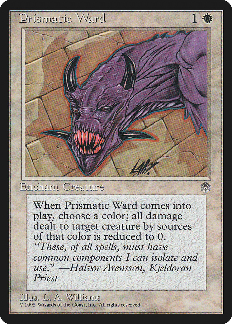 {C} Prismatic Ward [Ice Age][ICE 047] - Misty Mountain Games