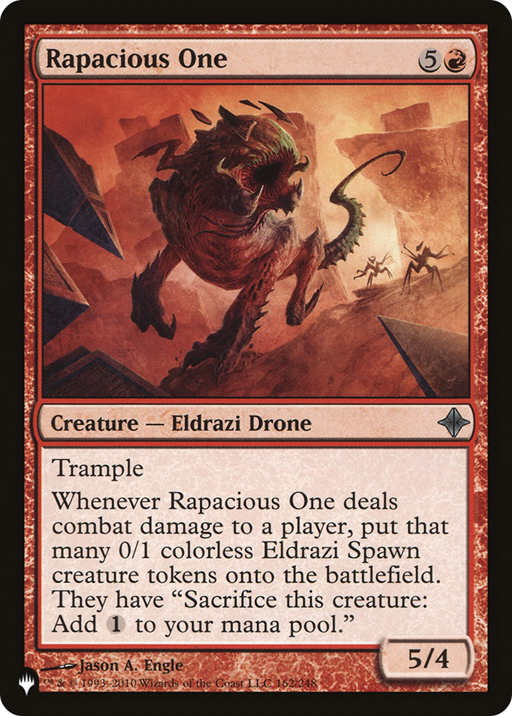 Rapacious One [LIST 162/248]