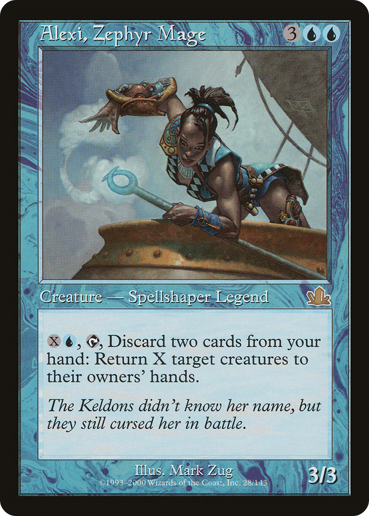 {R} Alexi, Zephyr Mage [Prophecy][PCY 028]