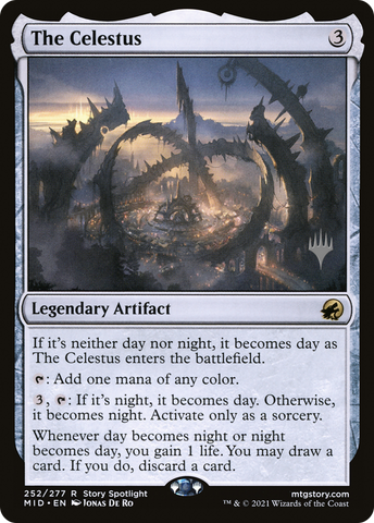 {R} The Celestus (Promo Pack) [Innistrad: Midnight Hunt Promo Pack][PP MID 252]