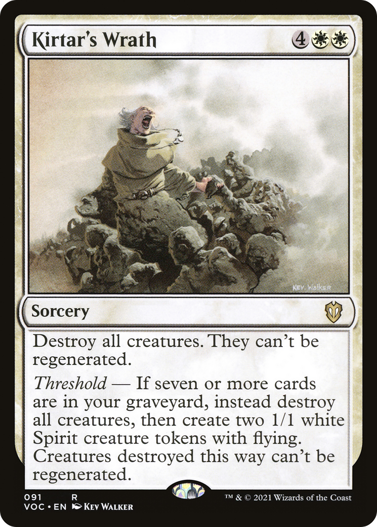 {R} Kirtar's Wrath [Innistrad: Crimson Vow Commander][VOC 091]