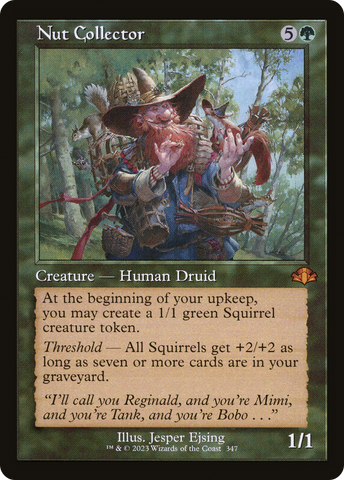 {R} Nut Collector (Retro) [Dominaria Remastered][DMR 347]