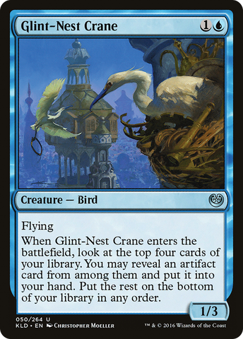 {C} Glint-Nest Crane [Kaladesh][KLD 050]