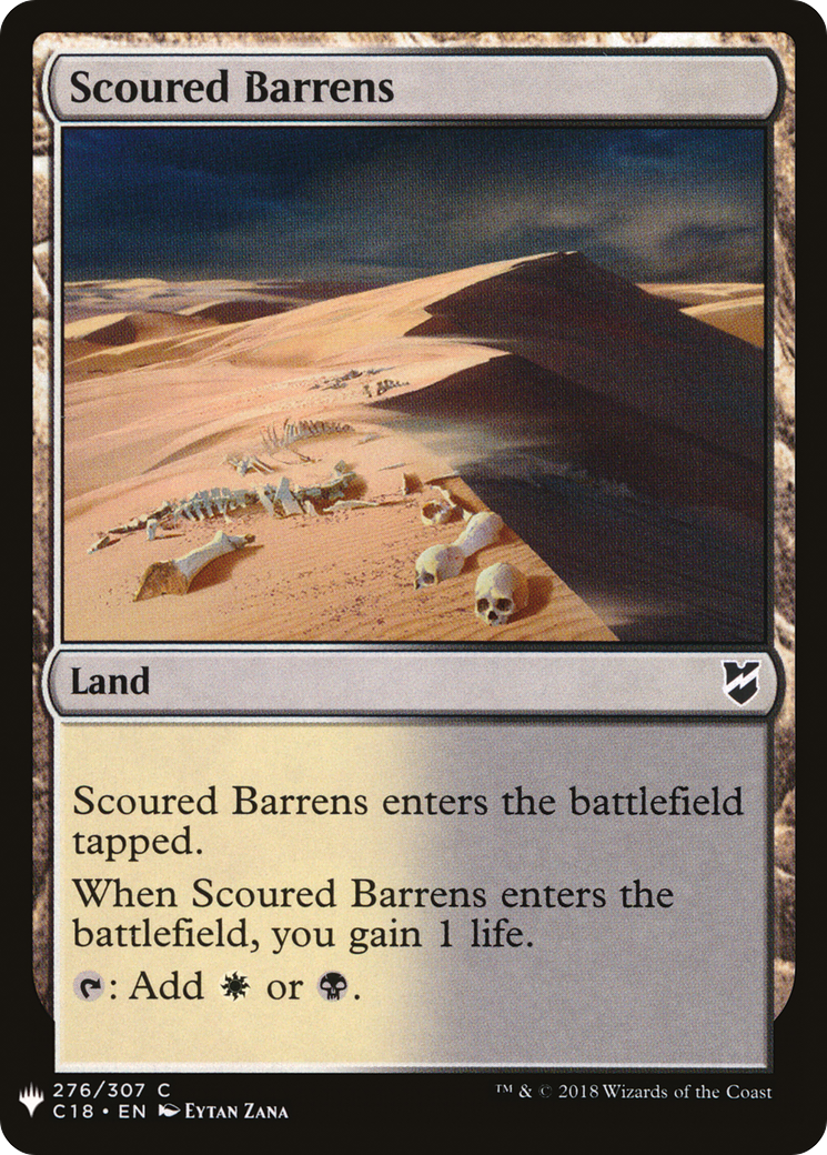 {C} Scoured Barrens [Mystery Booster][LS C18 276]