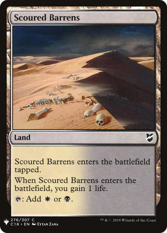 {C} Scoured Barrens [Mystery Booster][LS C18 276]