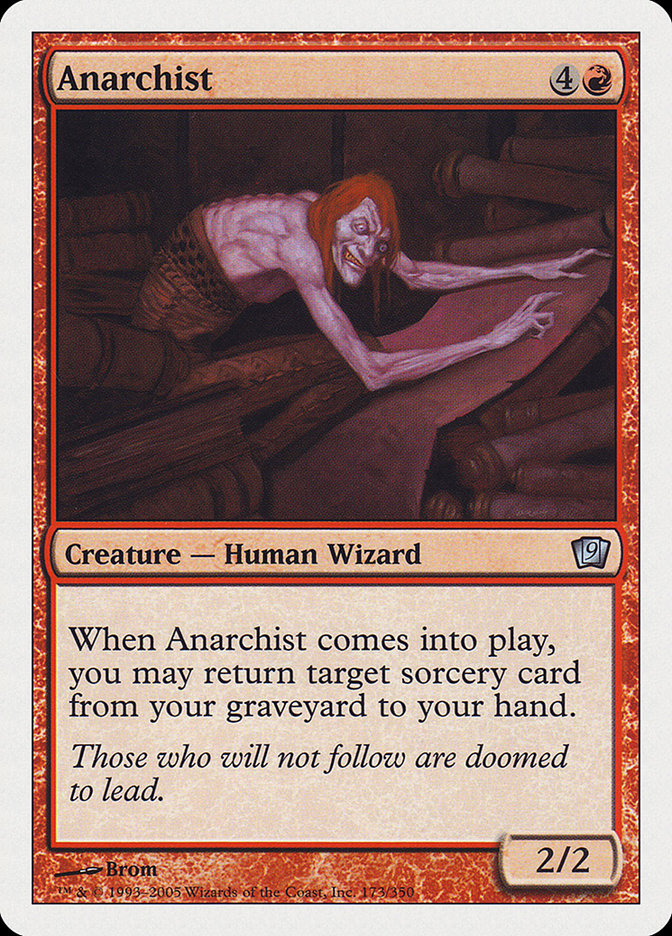 {C} Anarchist [Ninth Edition][9ED 173]