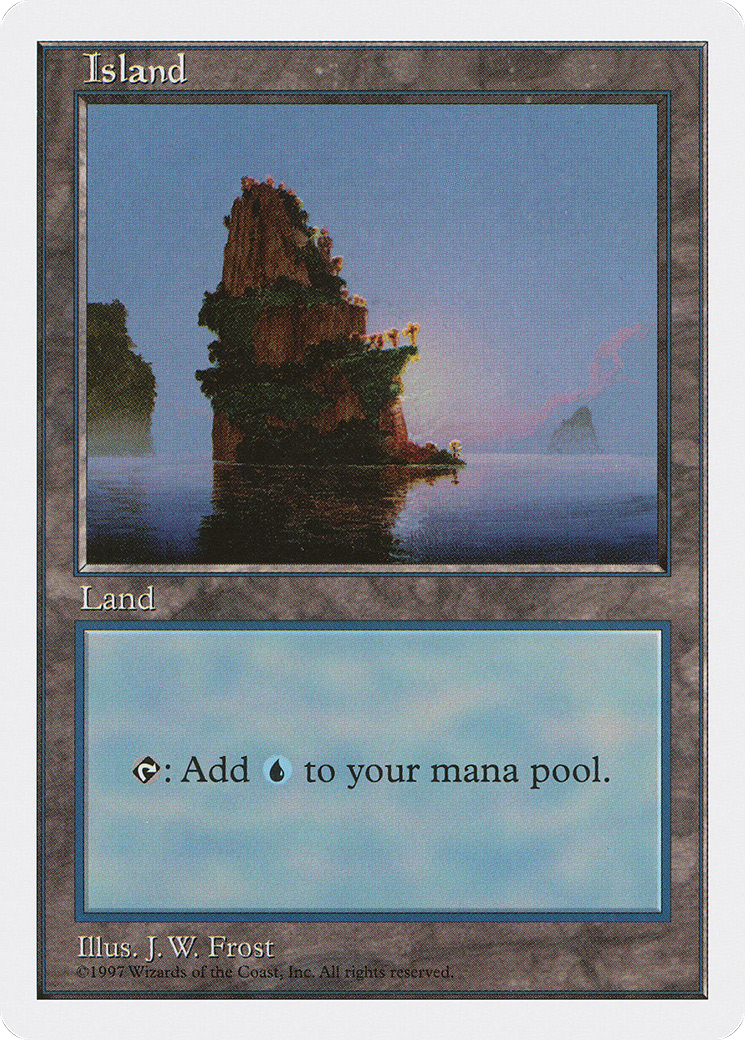 {B}[5ED 435] Island (435) [Fifth Edition]