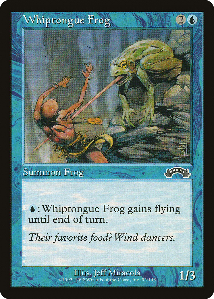 {C} Whiptongue Frog [Exodus][EXO 052]