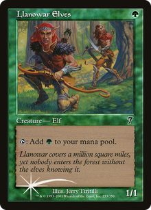 {C} Llanowar Elves [Seventh Edition][7ED 253]