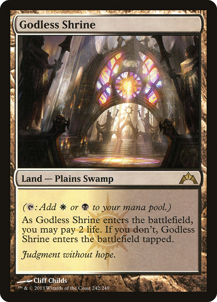 {R} Godless Shrine [Gatecrash][GTC 242]