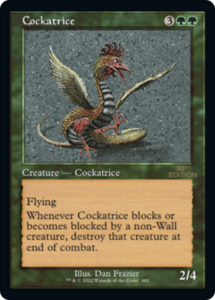 {R} Cockatrice (Retro) [30th Anniversary Edition][30A 482]
