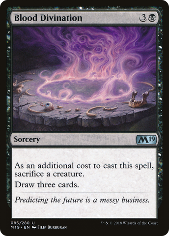 {C} Blood Divination [Core Set 2019][M19 086]