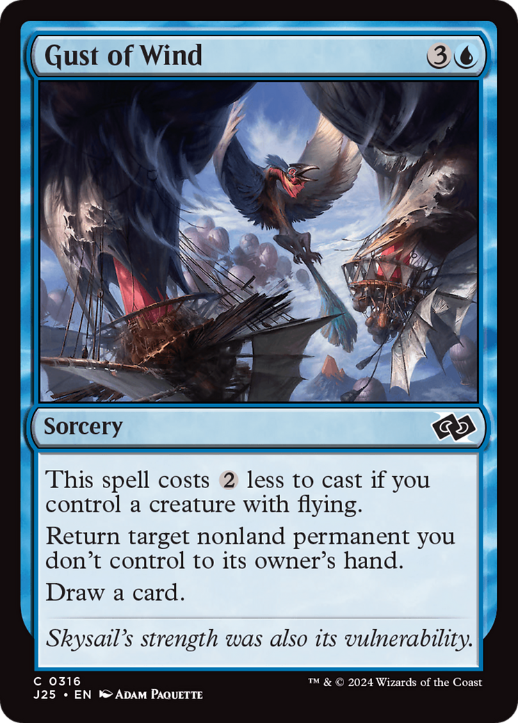 {C} Gust of Wind [Foundations Jumpstart][J25 316]