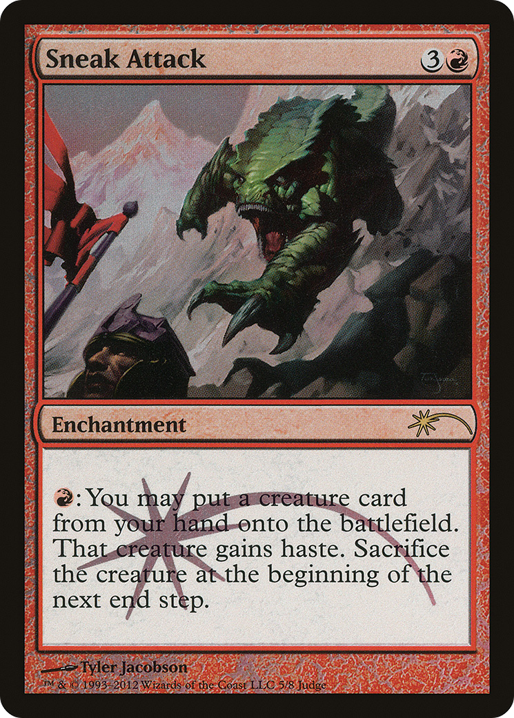 {R} Sneak Attack [Judge Gift Cards 2012][PA J12 005] - Misty Mountain Games