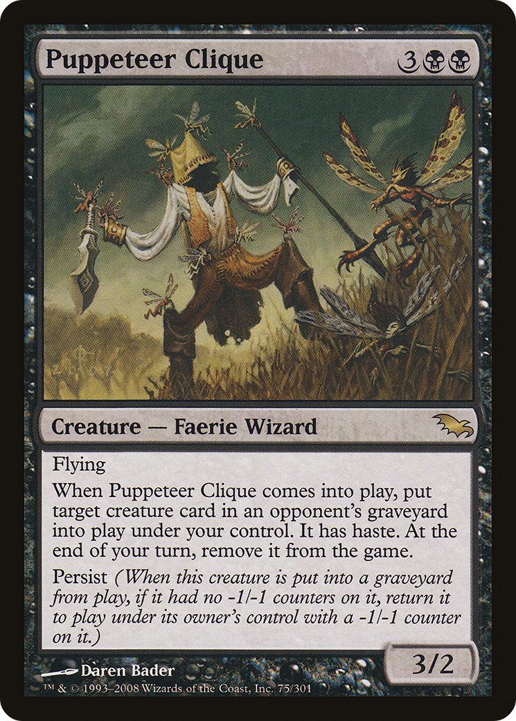 {R} Puppeteer Clique [Shadowmoor][SHM 075] - Misty Mountain Games