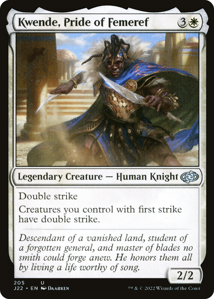 {C} Kwende, Pride of Femeref [Jumpstart 2022][J22 205]