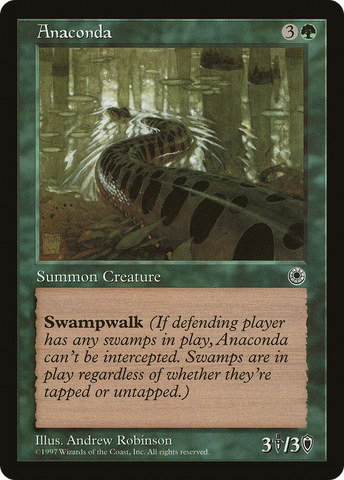 {C} Anaconda (No Flavor Text) [Portal][AA POR 158]