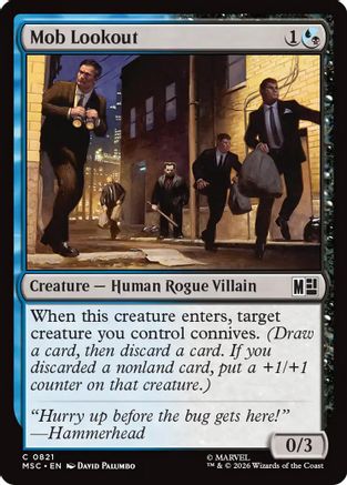 {C} Mob Lookout [Commander Marvel Super Heroes] [MSC 821]