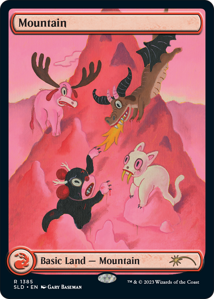 {B} Mountain (1385) [Secret Lair Drop Series][SLD 1385]
