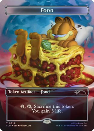 Food Token (0918) [SLD 918]  Foil