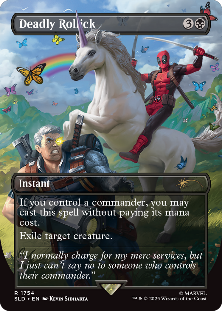 Deadly Rollick [SLD-1754]  (Borderless) Foil