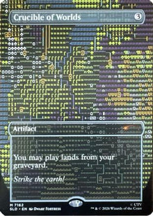 {R} Crucible of Worlds (7162) (Foil) [SLD 7162]
