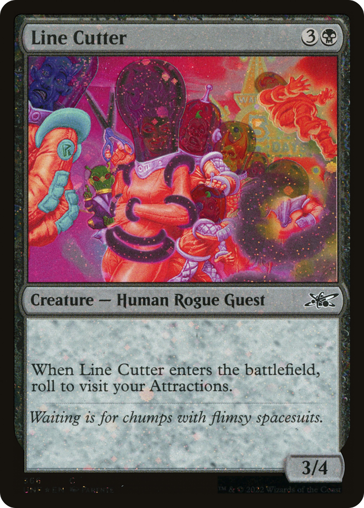 {C} Line Cutter (Galaxy Foil) [Unfinity][UNF 366]