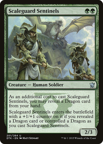 {C} Scaleguard Sentinels [Dragons of Tarkir][DTK 201]