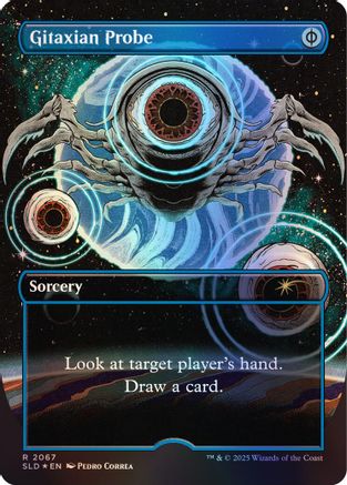 Gitaxian Probe (2067) (Rainbow Foil) [SLD 2067]  Foil