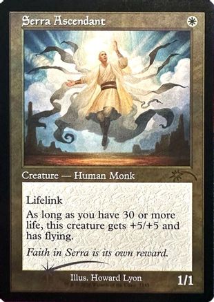 {R} Serra Ascendant (Retro Frame) (Foil) [Secret Lair Drop Series] [SLD 7145]