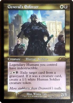 General's Enforcer (Retro Frame) [SLD 7152]  Foil