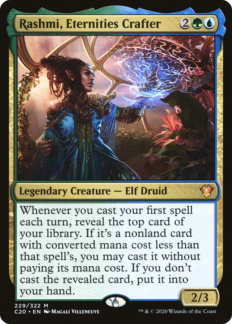 {R} Rashmi, Eternities Crafter [Commander 2020][C20 229]
