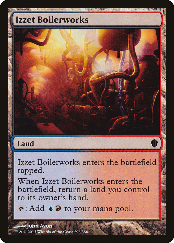 {C} Izzet Boilerworks [Commander 2013][C13 296]