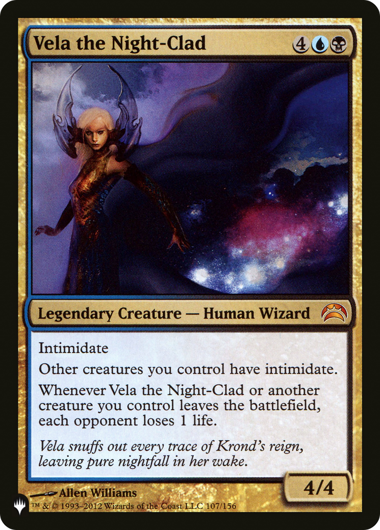 Vela the Night-Clad [LIST 107/156]