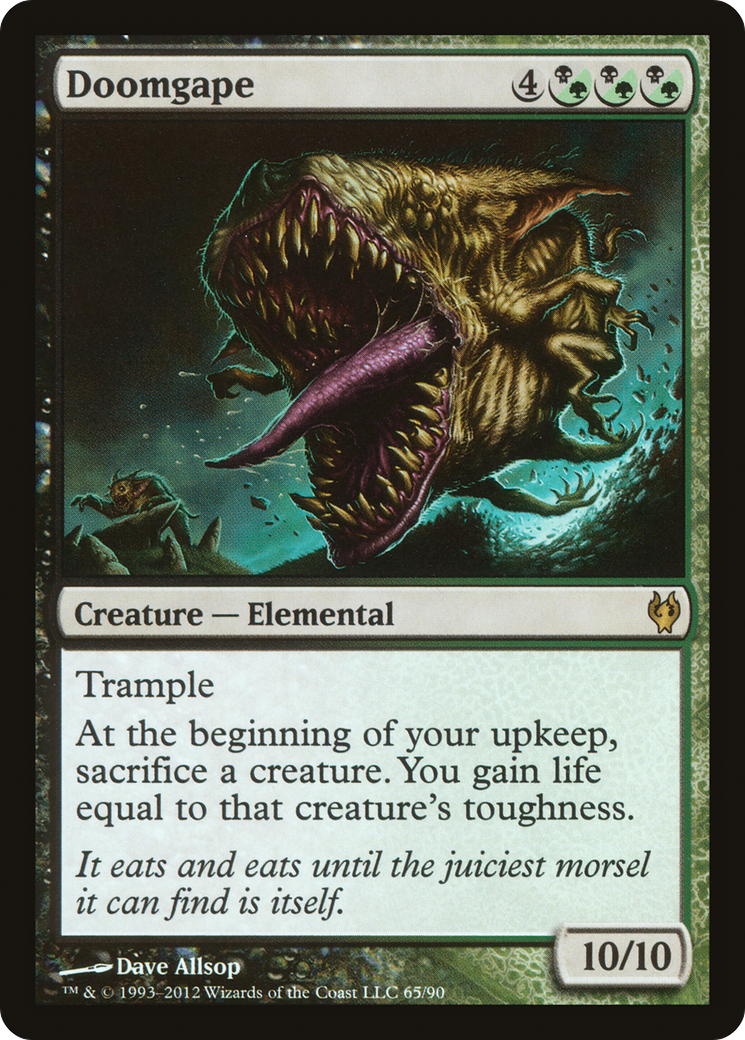 {R} Doomgape [Duel Decks: Izzet vs. Golgari][DDJ 065] - Misty Mountain Games