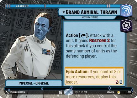 [SWU] Grand Admiral Thrawn - Victory is Mine (Hyperspace) (268) - Ashes of the Empire