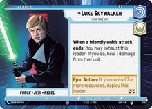[SWU] Luke Skywalker - I Can Save Him (Hyperspace) (269) - Ashes of the Empire