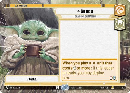 [SWU] Grogu - Charming Companion (Hyperspace) (282) - Ashes of the Empire