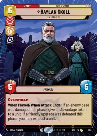 [SWU] Baylan Skoll - Fallen Jedi (Hyperspace) (303) - Ashes of the Empire