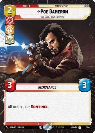 [SWU] Poe Dameron - I'll Come Back For You (Hyperspace) (304) - Ashes of the Empire