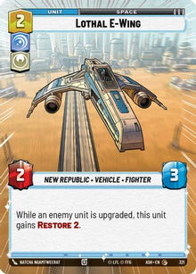 [SWU] Lothal E-Wing (Hyperspace) (321) - Ashes of the Empire