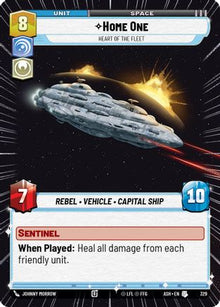 [SWU] Home One - Heart of the Fleet (Hyperspace) (329) - Ashes of the Empire