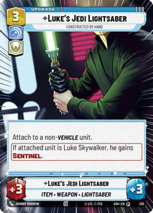 [SWU] Luke's Jedi Lightsaber - Constructed by Hand (Hyperspace) (330) - Ashes of the Empire