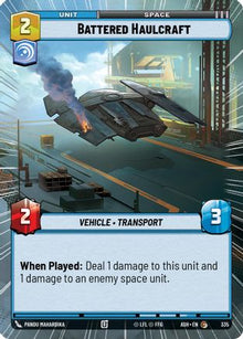 [SWU] Battered Haulcraft (Hyperspace) (335) - Ashes of the Empire