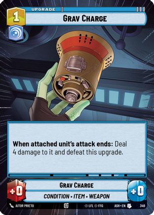 [SWU] Grav Charge (Hyperspace) (349) - Ashes of the Empire