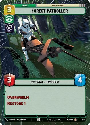 [SWU] Forest Patroller (Hyperspace) (360) - Ashes of the Empire